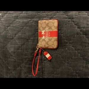 Cute coach wristlet